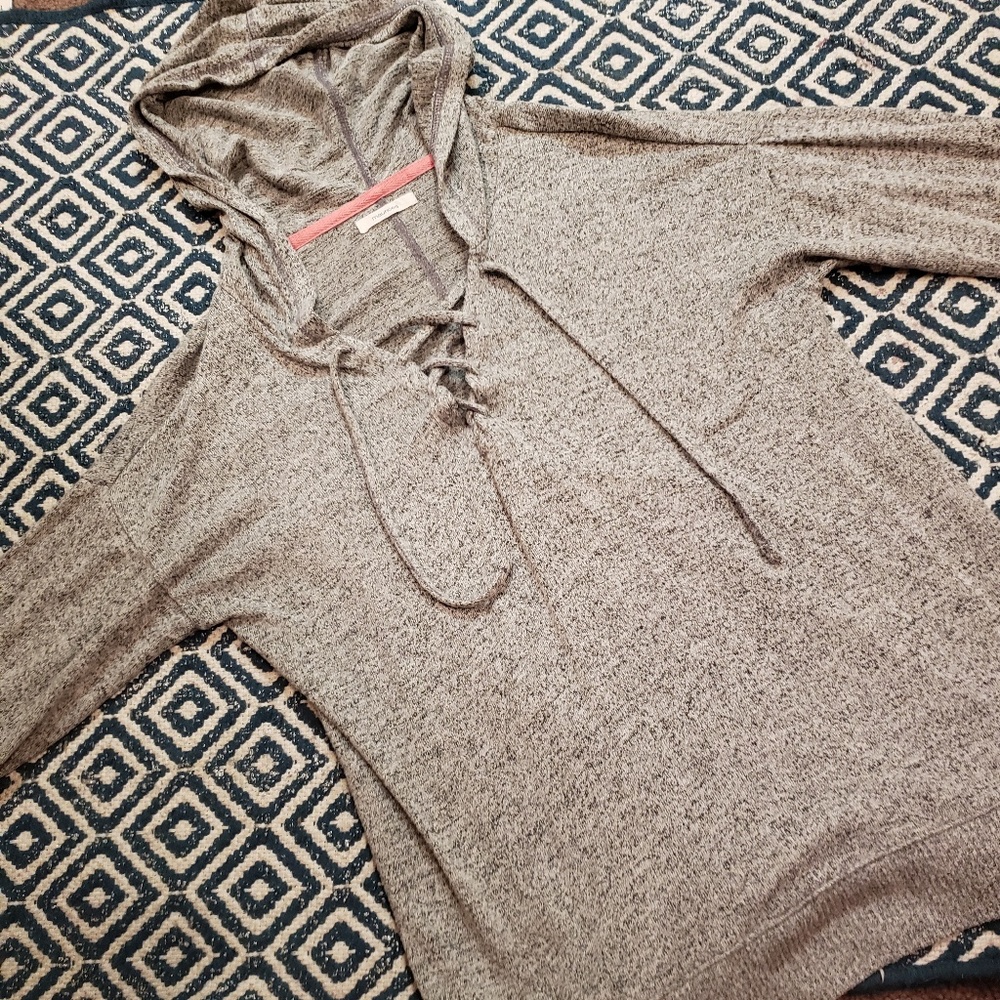 Maurice's lace up long sleeve.